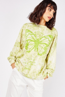 Sweatshirt/mikina Suffle Butterfly vel. L